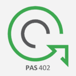PAS402 accreditation logo