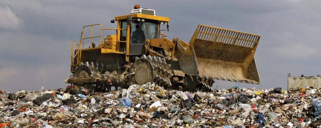 Where does skip waste go?